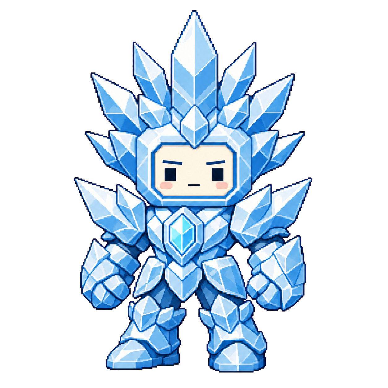 Frostbyte in the proposed evolved ice form